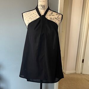 Sexy 1XL Black Halter Top by SHEIN NWOT